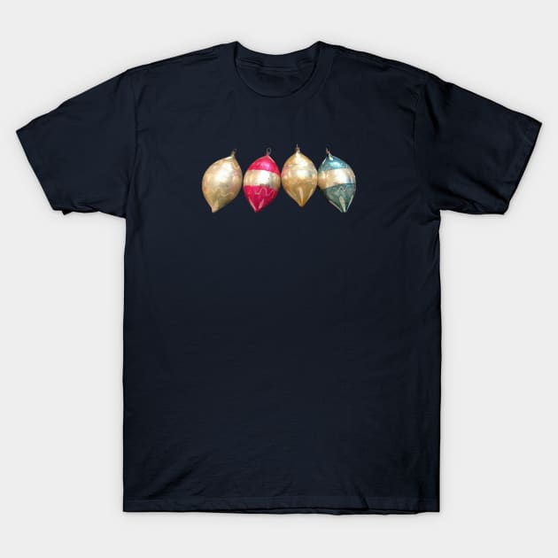 4 Brite and Shiny Ornaments T-Shirt by Eugene and Jonnie Tee's